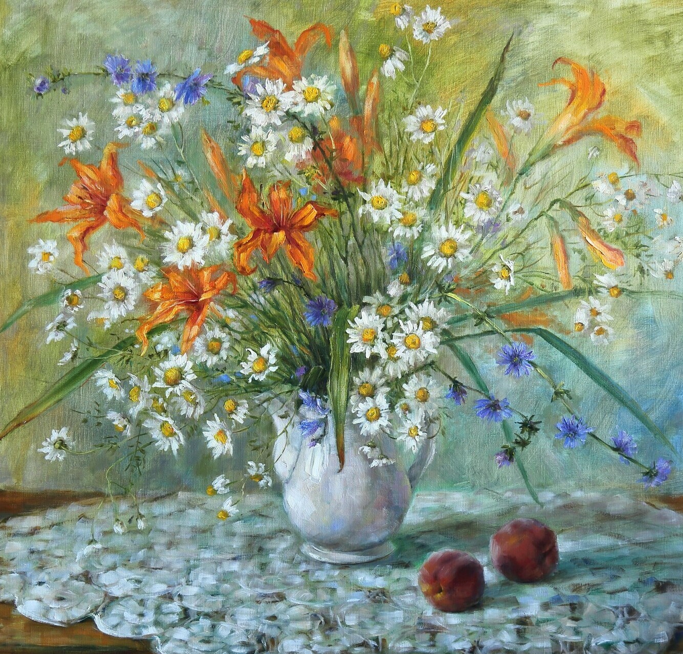 Картина с цветами